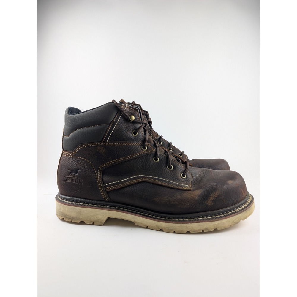 Irish Setter Red Wing Men's 13 D Kittson 6" Lace Up Steel‎ Toe Work Boots 83666